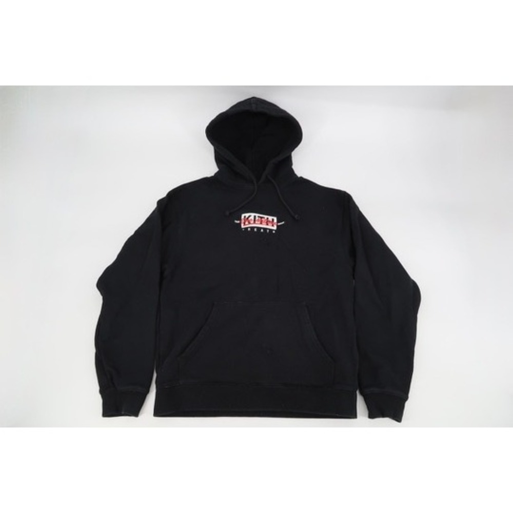Kith Treats One Million Served Hoodie Mens‎ Small Black Embroidered KHT030071